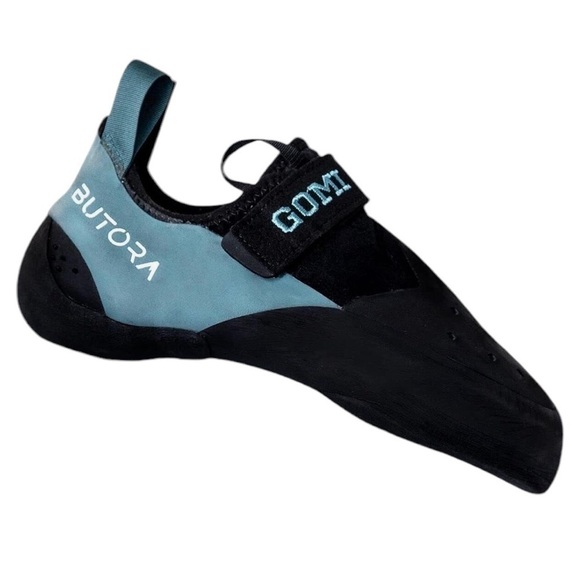 Butora Shoes - Butora Gomi Black And Teal Rock Climbing/Bouldering Shoes